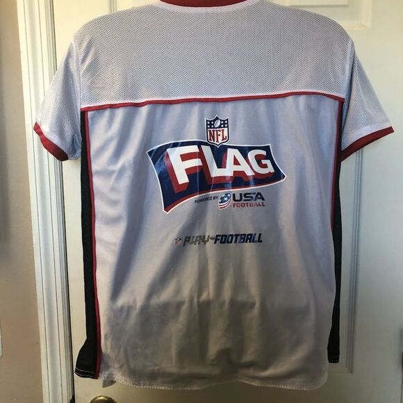 NFL Atlanta Falcons Flag Football Reversible Jersey Medium Sports Memorabilia - Picture 9 of 13